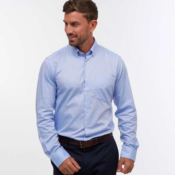 Royal oxford azure casual shirt - Thin Red Line 