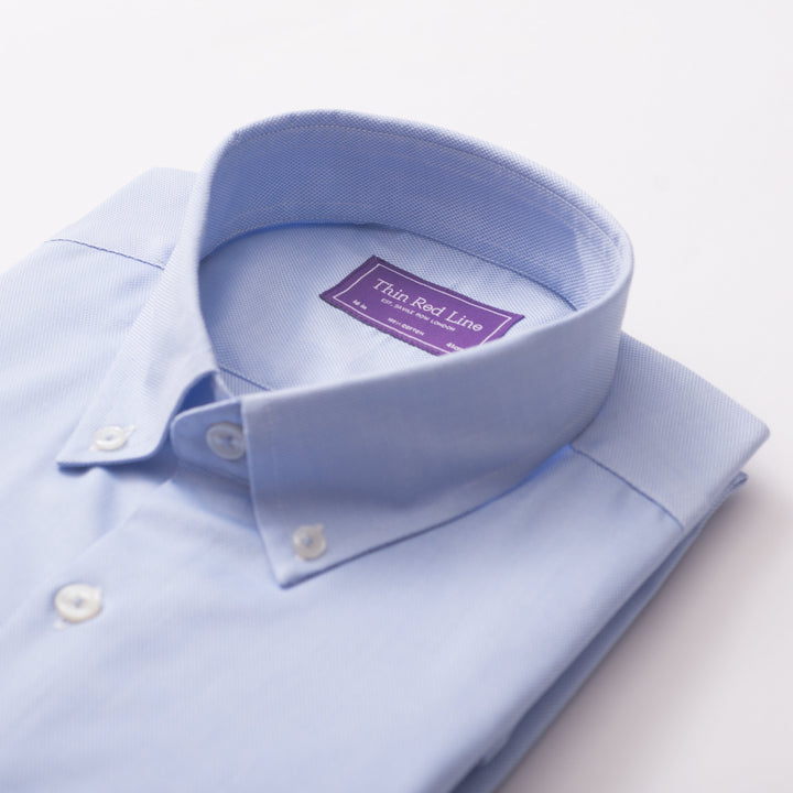 ROYAL OXFORD AZURE CASUAL SHIRT - Thin Red Line 